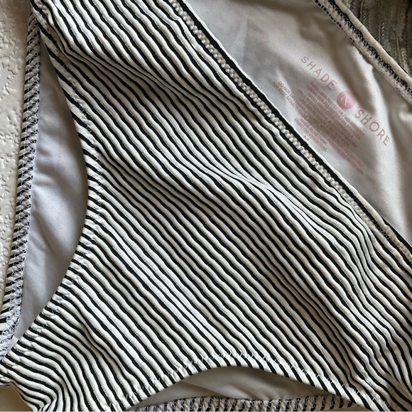 Shade & Shore Womens 2 Piece Bikini Bottoms Medium Top XS - Picture 4 of 5